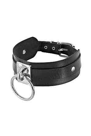 Нашийник c кільцем Fetish Tentation Choker Ring Sex Aura Київ
