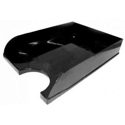 Лоток для паперів Economix горизонтальний пластик, чорний (E31804-01) Вінниця