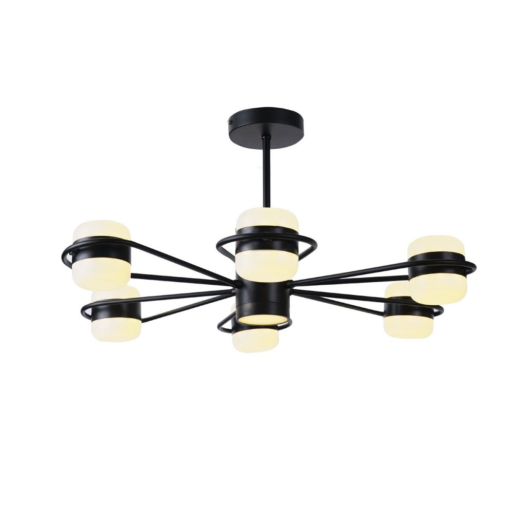 SIRIUS Люстра світлодіодна акрилова Sirius B N4557/6 BK Київ - фото 4