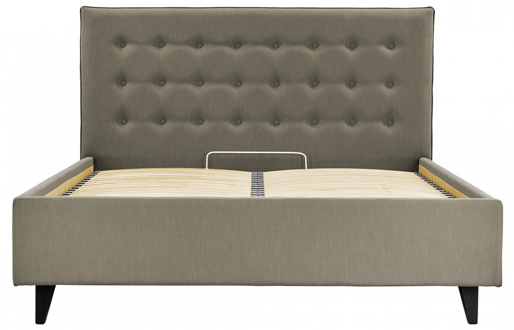 Кровать Двуспальная Nicole Standart 160 х 200 см Melva 20 A1 Серый Киев - изображение 2