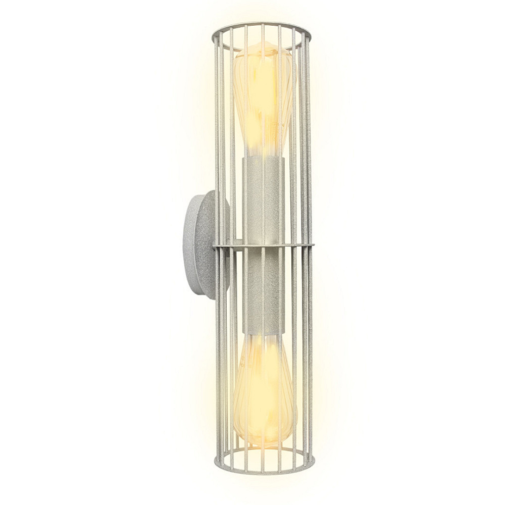 Бра під дві лампи Е27 MSK Electric Malta настінний світильник у стилі лофт MR 1040 GR Київ - фото 1