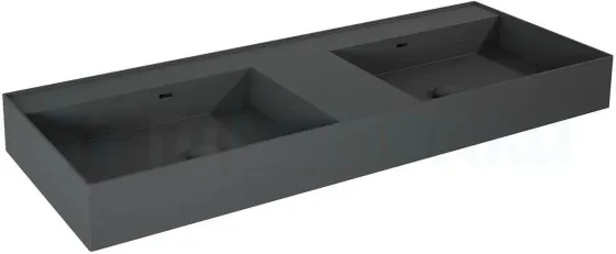 Раковина  Elita Solid-Surface Duo 120,5x45,5 RE041461206010 Киев