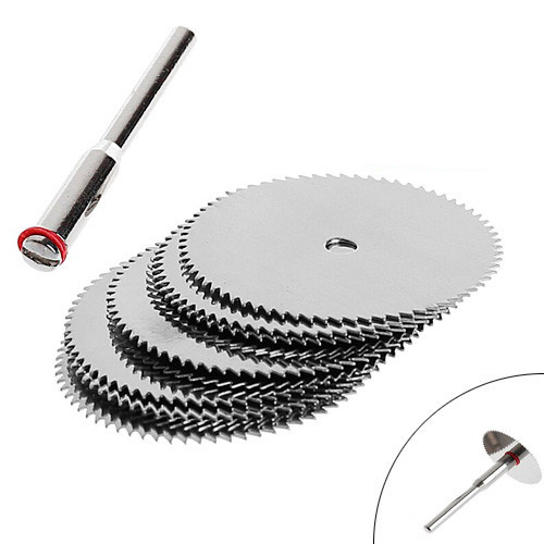 Набор отрезных кругов 32 мм 10 шт для дремеля, гравёра, мини-дисковой пилы по металлу и дереву Киев - изображение 2