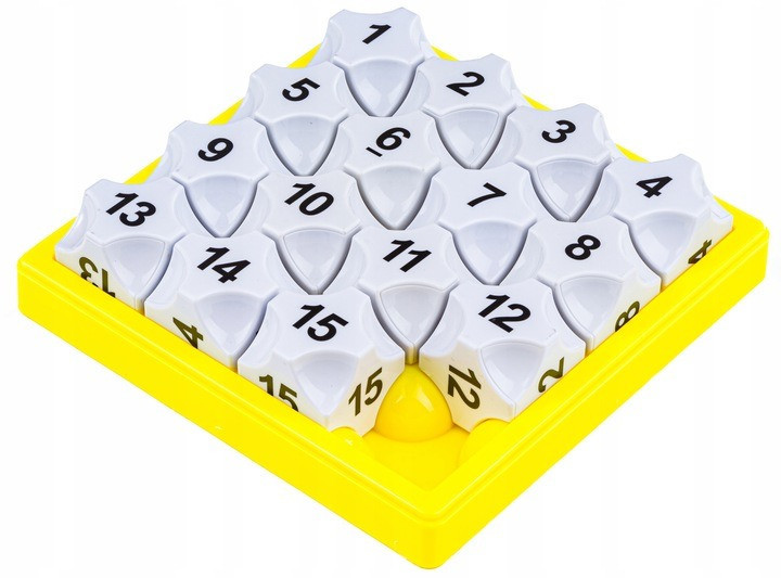 Настільна гра дитяча "Гра в 15" логічна, гра п'ятнашки на логіку та мислення і увагу для дітей Кам'янець-Подільський - фото 4