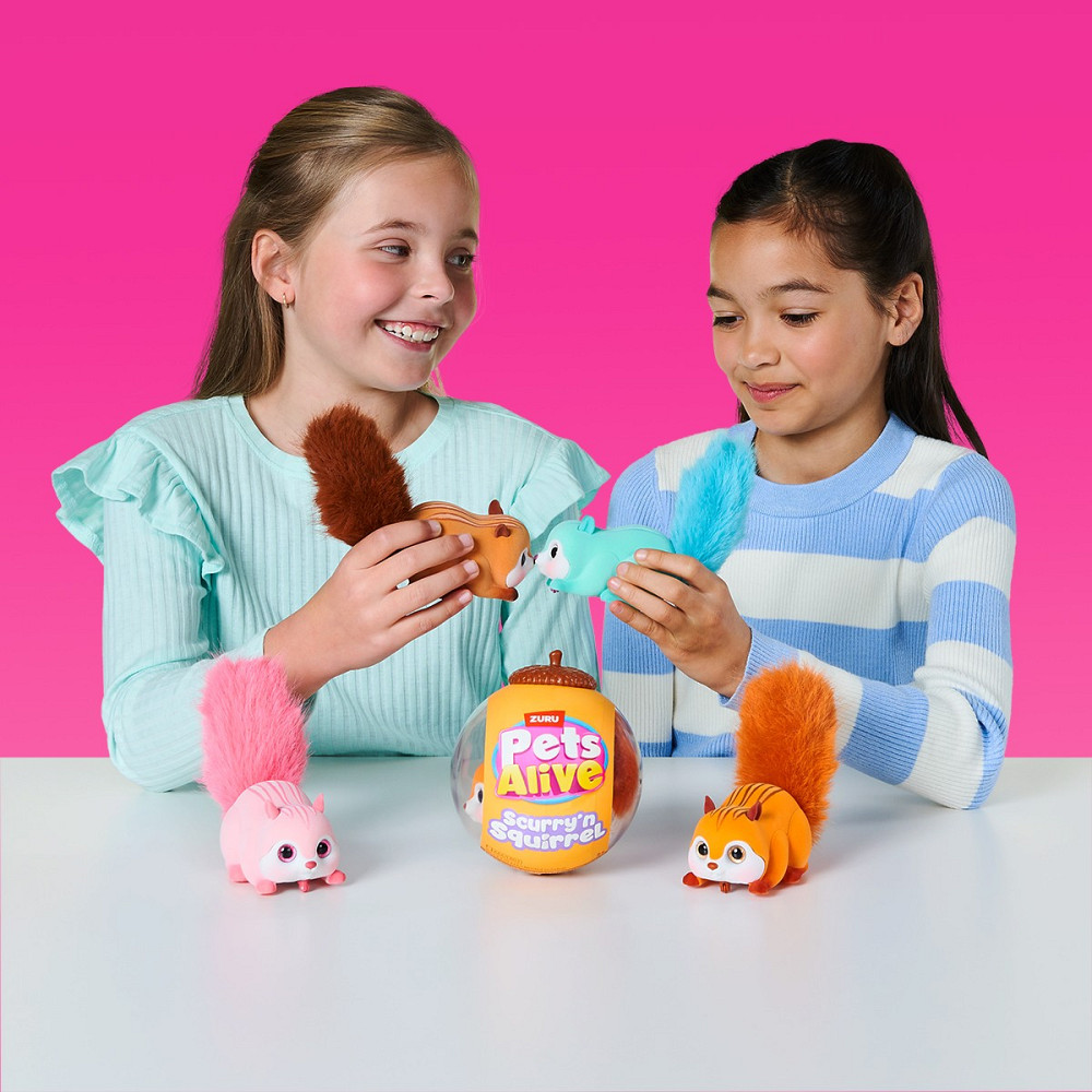 Інтерактивна іграшка Pets Alive S1 – Білочка (рожевий) Днепр - изображение 7