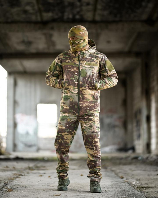 Тактичний костюм Softshell 5в1 LUNAR мультикам ТР6411 Одеса - фото 12