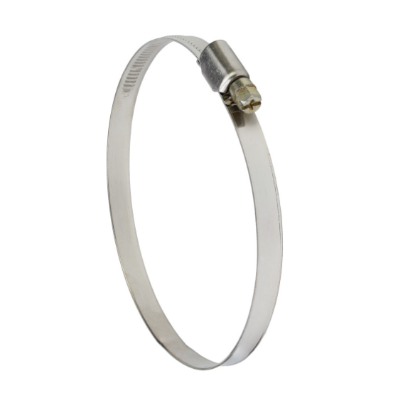 Хомут черв'ячний оцинкована сталь 9 мм 90-110мм W1 10 шт/уп SIGMA Житомир - изображение 1