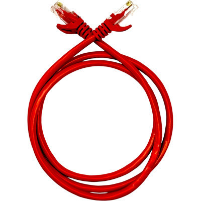 Патч-корд 1.5м UTP cat.5e, CU, 24AWG, red GEAR (GPC-UTPCURJ45-1.5R) Винница - изображение 2