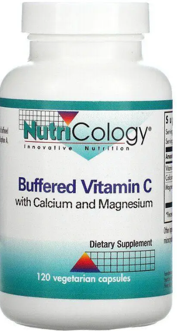 Витамин C с кальцием и магнием Nutricology Vitamin C 120 вег капс Киев - изображение 1