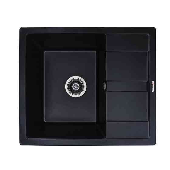 VALESO Гранітна мийка для кухні VALESO ARIA 5851 матова Чорна Київ