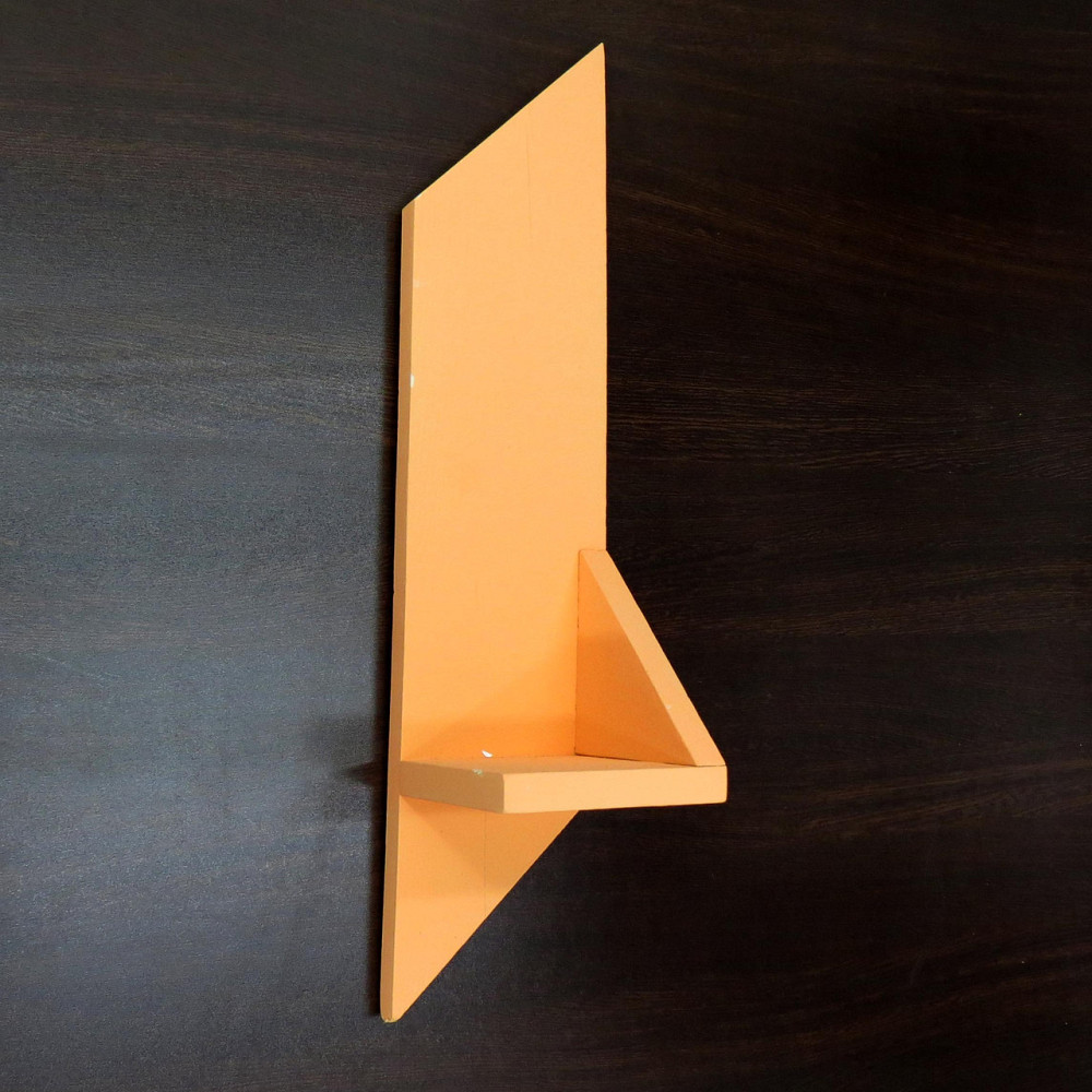 Настінна полиця "Емпайр" ліва грейпфрут Миколаїв - фото 1