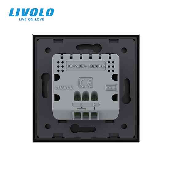 LIVOLO Вимикач сценаріїв Livolo чорний (VL-C703Z1-2BG) Коломия