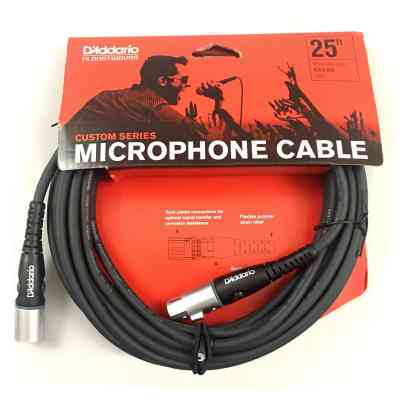 Микрофонный кабель D'Addario Custom Series Microphone Cable 7.5m (PW-M-25) Винница