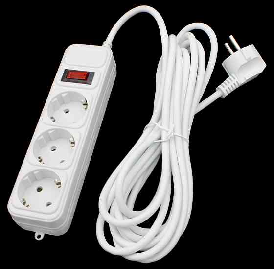 Сетевой фильтр Maxxter SPM3-G-15G 3 гнезда, 4.5 метра Днепр