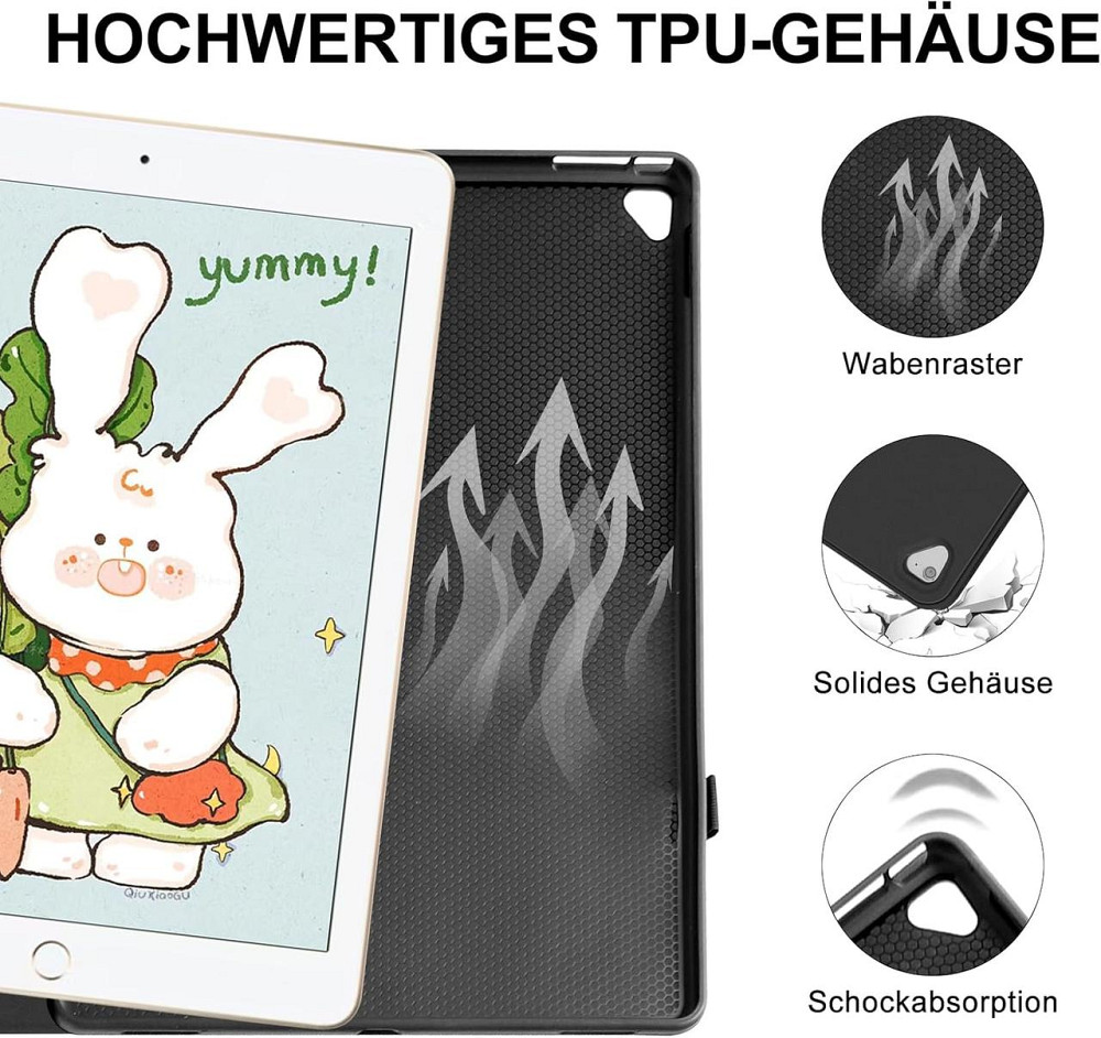 Защитный чехол клавиатура для iPad Pro 12.9 2/1 поколение 2017/2015дюймов Днепр - изображение 6