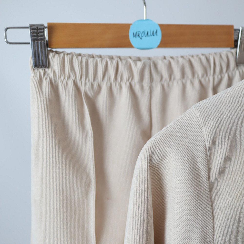 Праздничный вельветовый костюм бежевого цвета для мальчика костюм в школу рубашка + штаны Каменец-Подольский - изображение 4