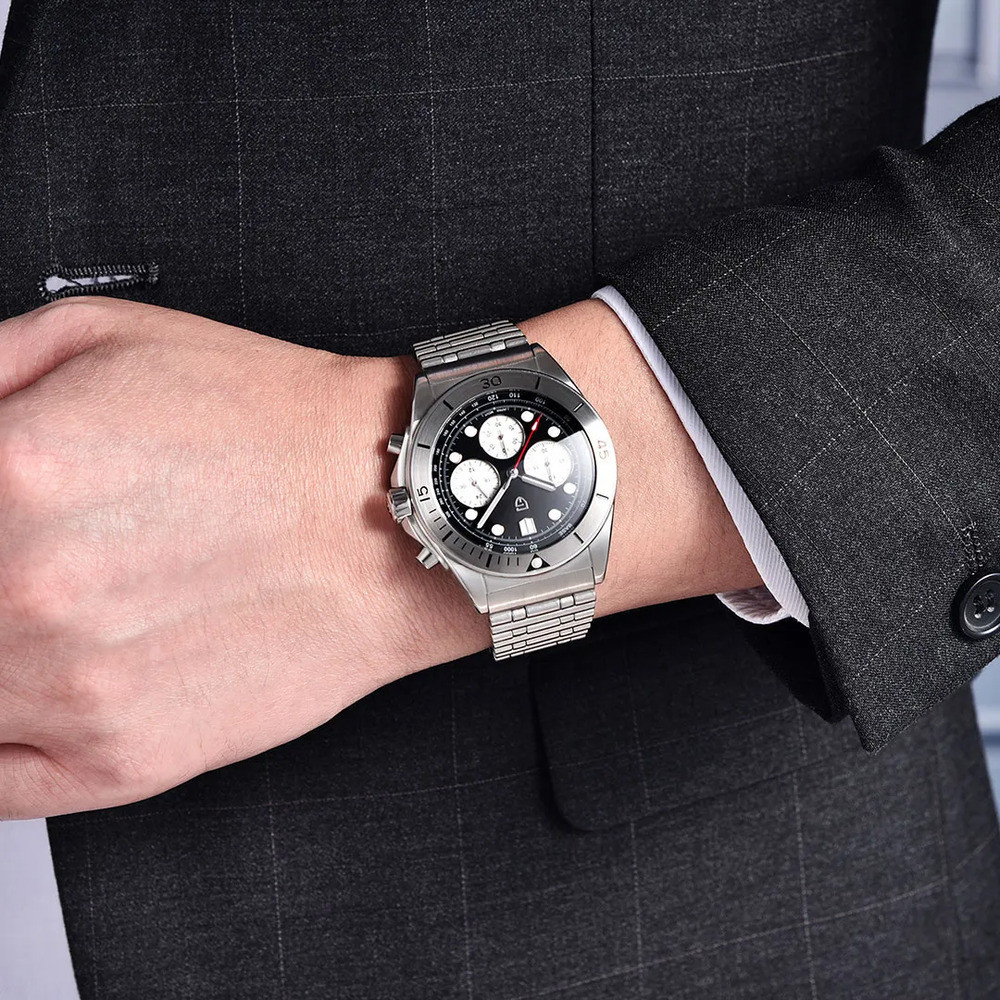Pagani Design PD-1705-1 Silver-Black Steel Київ - фото 3