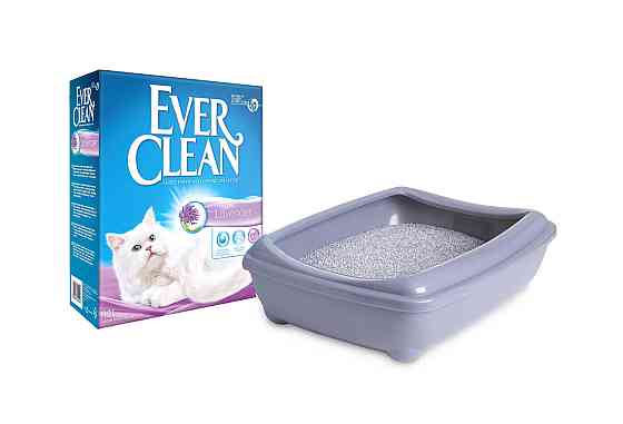 Наповнювач для котячого туалету Евер Клін Ever Clean Lavander з аромато м лаванди, 6 л Вінниця