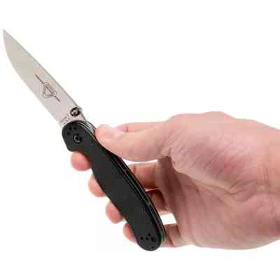 Нож Ontario Knife RAT II AUS-8 Black (ON8860) Винница