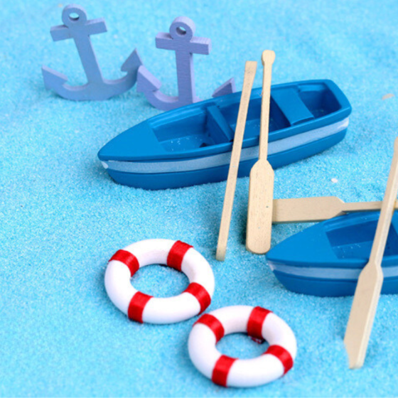 Пляжні парасольки, рятувальні круги та шезлонги для флораріуму,міні-саду, мікроландшафту,моделізму Одеса