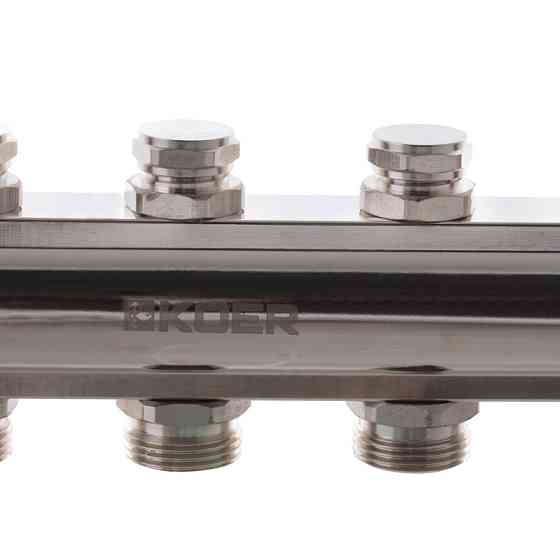 Колекторний блок з термостатіч. клапанами Koer KR.1100-04 1"x4 ways (KR2630) Київ