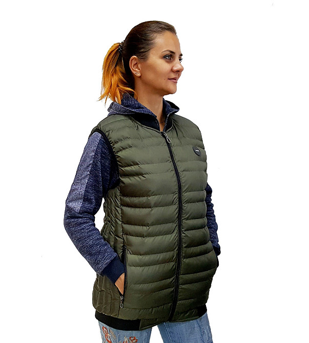 Жіноча стьобана жилетка Danger Київ - фото 1