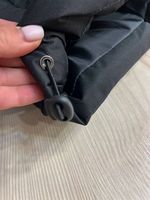 Жилетка жіноча HAIZIYUAN 535 укорочена широка оверсайз спущене плече чорна, чорний, XL Київ - фото 20