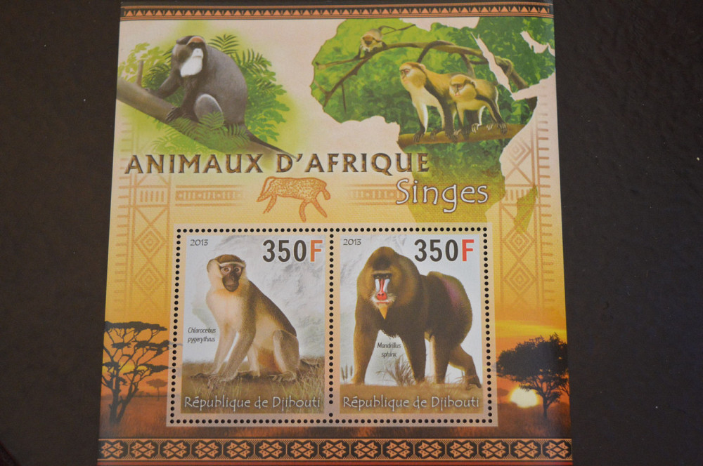 Кот-д'Івуар. Фауна. Блок. 2015 рік (В-6) Полтава - фото 1