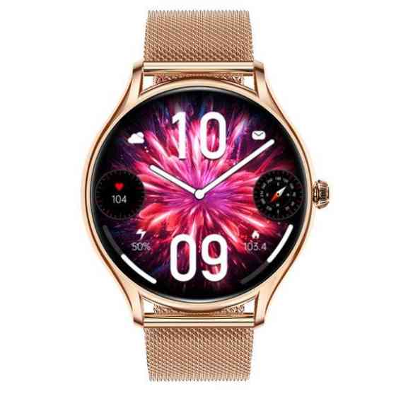 Женские умные наручные часы Smart Milano Gold Steel 2 ремешка Винница