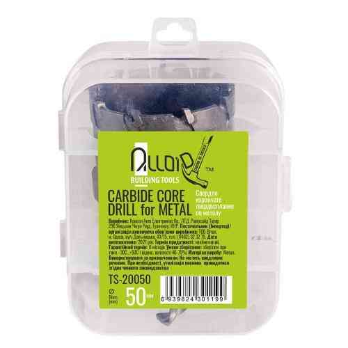 Свердло корончате твердосплавне по металу 50мм Alloid Одеса