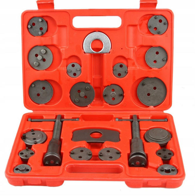 Комплект для заміни гальмівних колодок 22 елементи з кейсом Mar-Pol (M57692A) Нововолинськ - фото 2