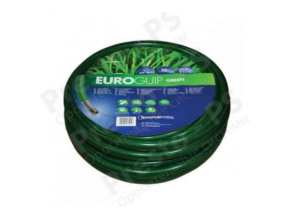 Шланг для поливу 3/4 (20м) Euro GUIP GREEN (бухта) TM TECNOTUBI Київ - фото 1