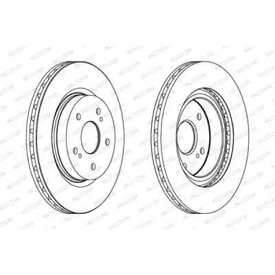 Тормозной диск FERODO DDF1635C Винница