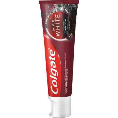 Зубна паста Colgate Max White Charcoal Optic White Відбілювальна з вугіллям 75 мл (8718951250017) Вінниця