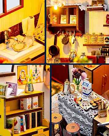 3D Румбокс DIY «Peta’s Kitchen» + Пылезащитный купол M2423Z Киев