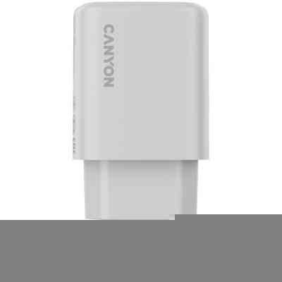 Зарядное устройство Canyon OnCharge 200 20W 1xPD 1xQC EU White (CNE-CHA200-21) Винница