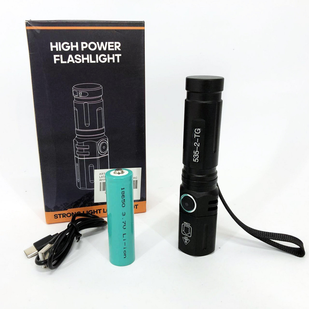 Світлодіодний робочий ліхтар перезаряджуваний портативний PLD-535-2, Ліхтар із захистом від пилу NU-38 Львів - фото 1