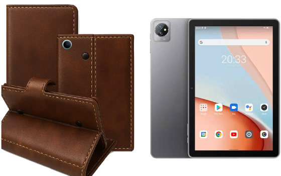 Книга-трансформер для планшета Blackview Tab 80, цвет Black Buno-Red Киев