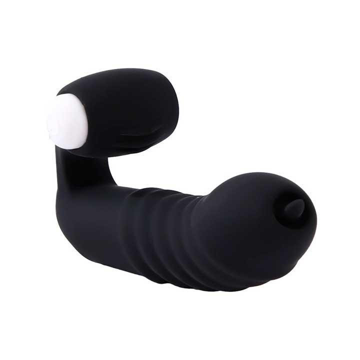 Вібратор на палець з язичком Чорний Вінниця - фото 5