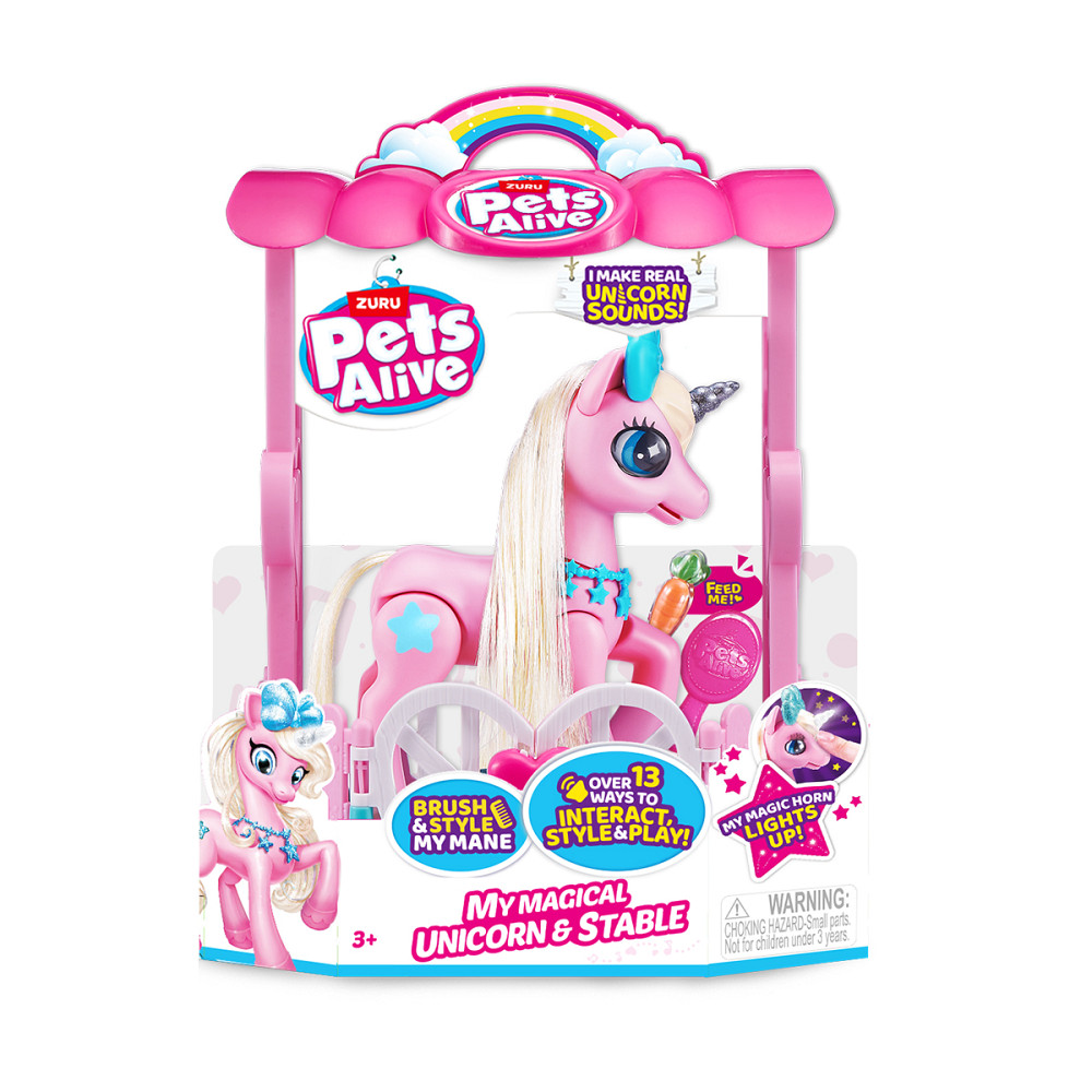 Інтерактивний ігровий набір Pets Alive – Чарівний єдиноріг у будиночку Дніпро - фото 1