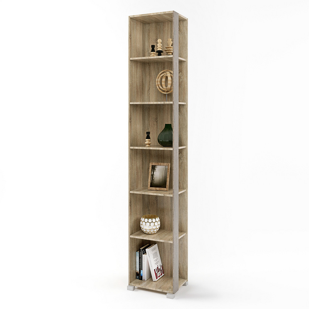 Шкаф-пенал угловой Эверест Бриз-18 сонома + трюфель (DTM-2288) Днепр - изображение 2