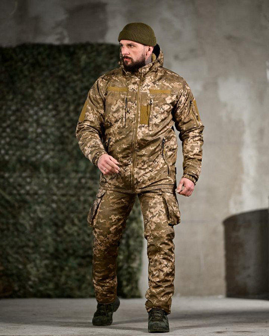 Зимний тактический костюм NORTHERN пиксель ТР6585 Одесса - изображение 12