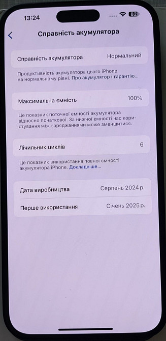Айфон iPhone 15 Plus, 128Gb. Black Київ - фото 1