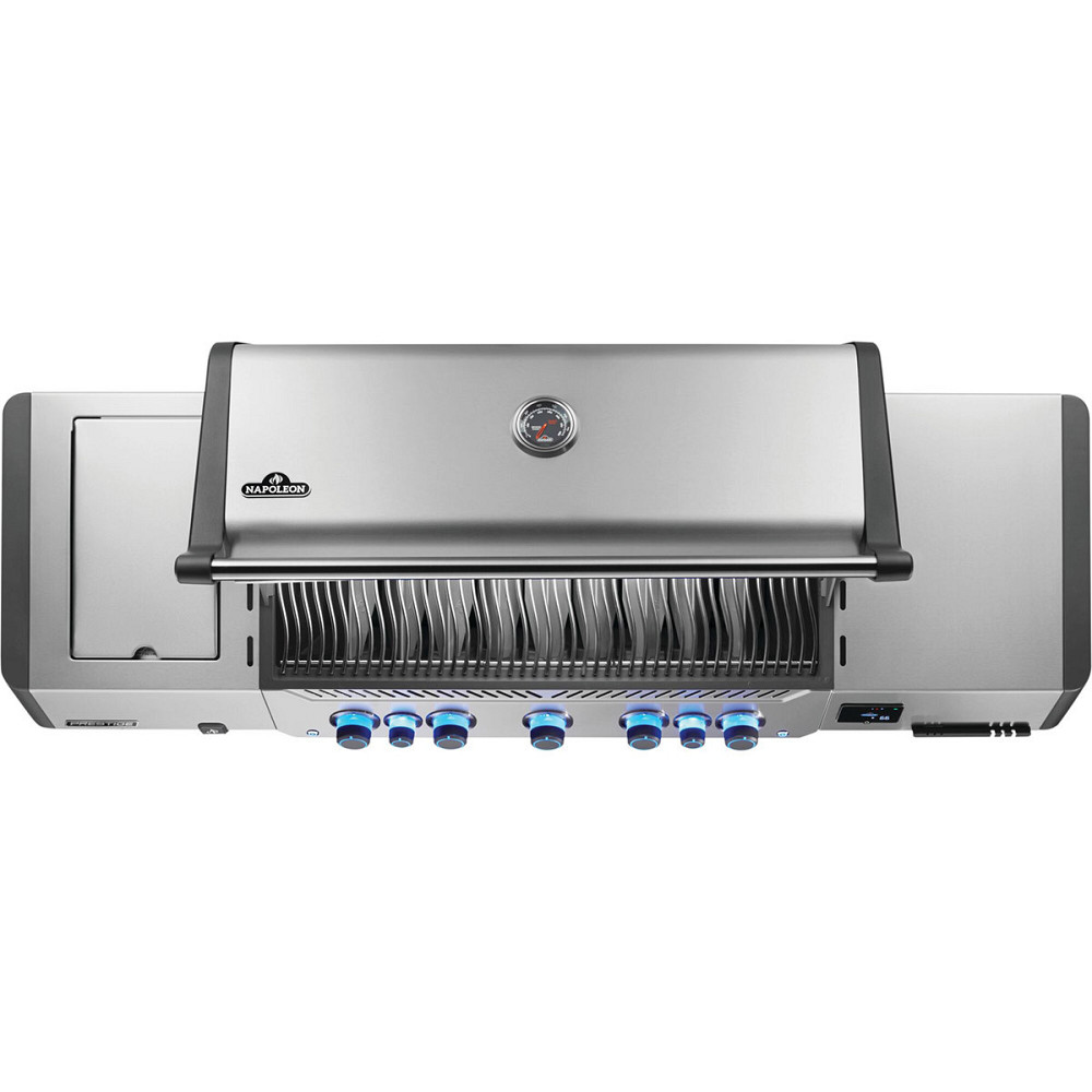 Газовый гриль Napoleon Prestige P 665 Connected с боковой конфоркой Sizzle Zone и вертилём (69632) нерж сталь P665VXRSIBPS Код: Ровно - изображение 9