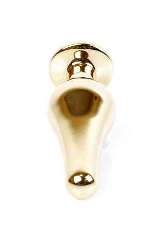 Анальна пробка - Jewellery Gold Long Plug Light Blue Sex Aura Київ