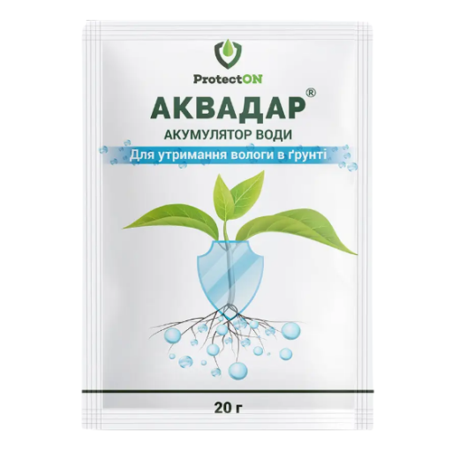 Акумулятор води Аквадар 20гр сухі гранули Protecton Житомир