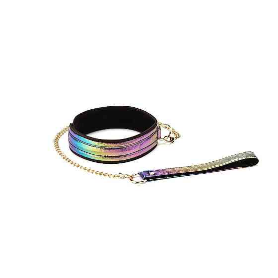 БДСМ-набір Liebe Seele Vivid Rainbow 8 Pieces Set, 8 аксесуарів, екошкіра на оксамитовій основі Sex Aura Київ