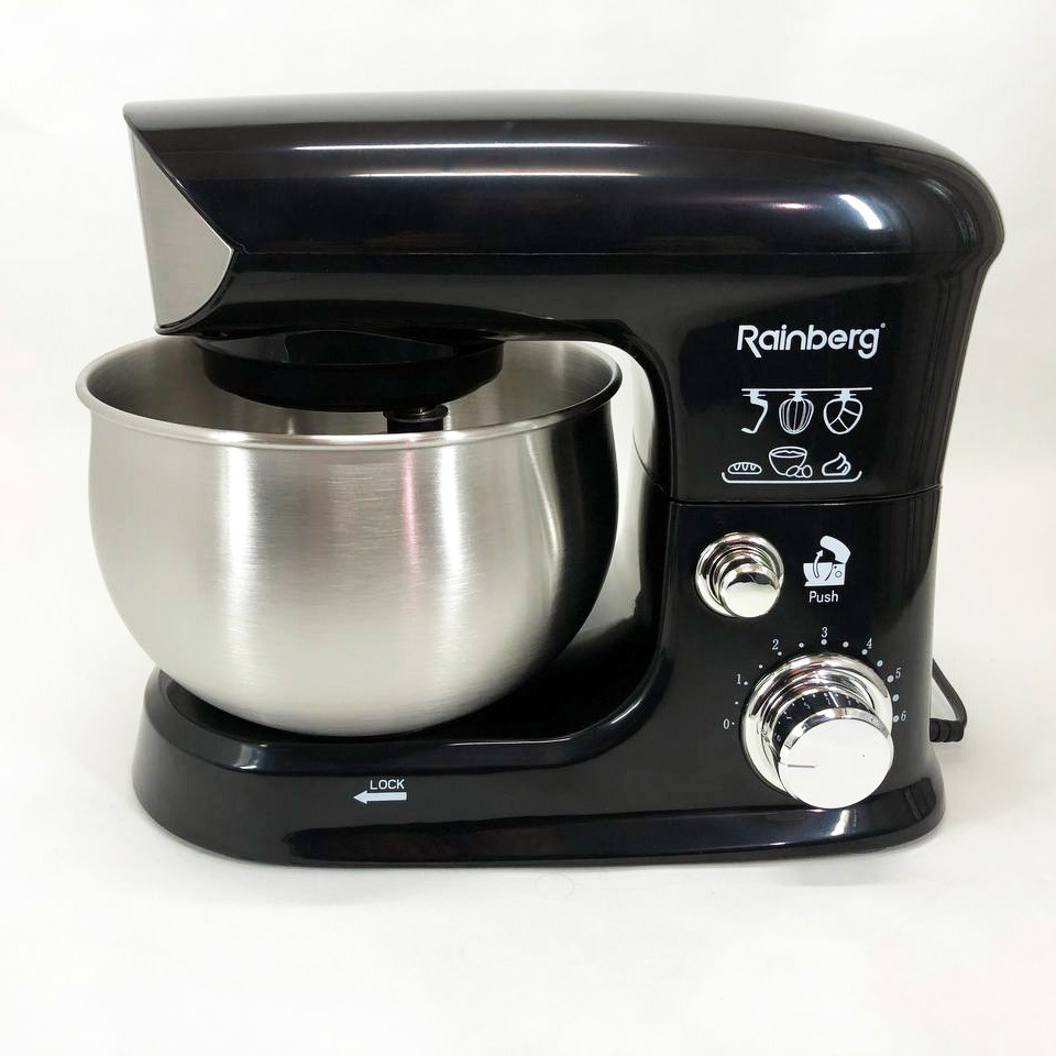 Бытовой комбайн тестомес Rainberg RB-8083 3200 Вт, Міксер для крему кухонний, Кухонний комбайн новий MX-92 Львів - фото 8
