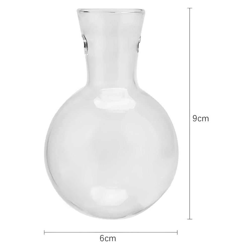 Декоративная ваза RESTEQ с тремя стеклянными колбами на деревянной подставке — стильный аксессуар для цветов и растений Киев - изображение 6