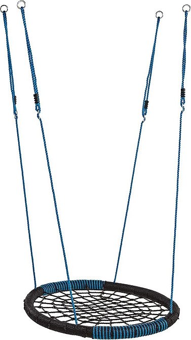 Гойдалка гніздо дитяча підвісна Elips WCG 108х83 см Black RED (W-197R) Київ - фото 2